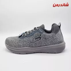 کفش اسپرت مردانه اسکیچرز ایرانی skechers طوسی تیره