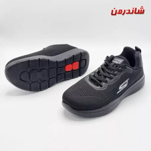 کفش اسپرت مردانه اسکیچرز skechers مشکی - Image 2